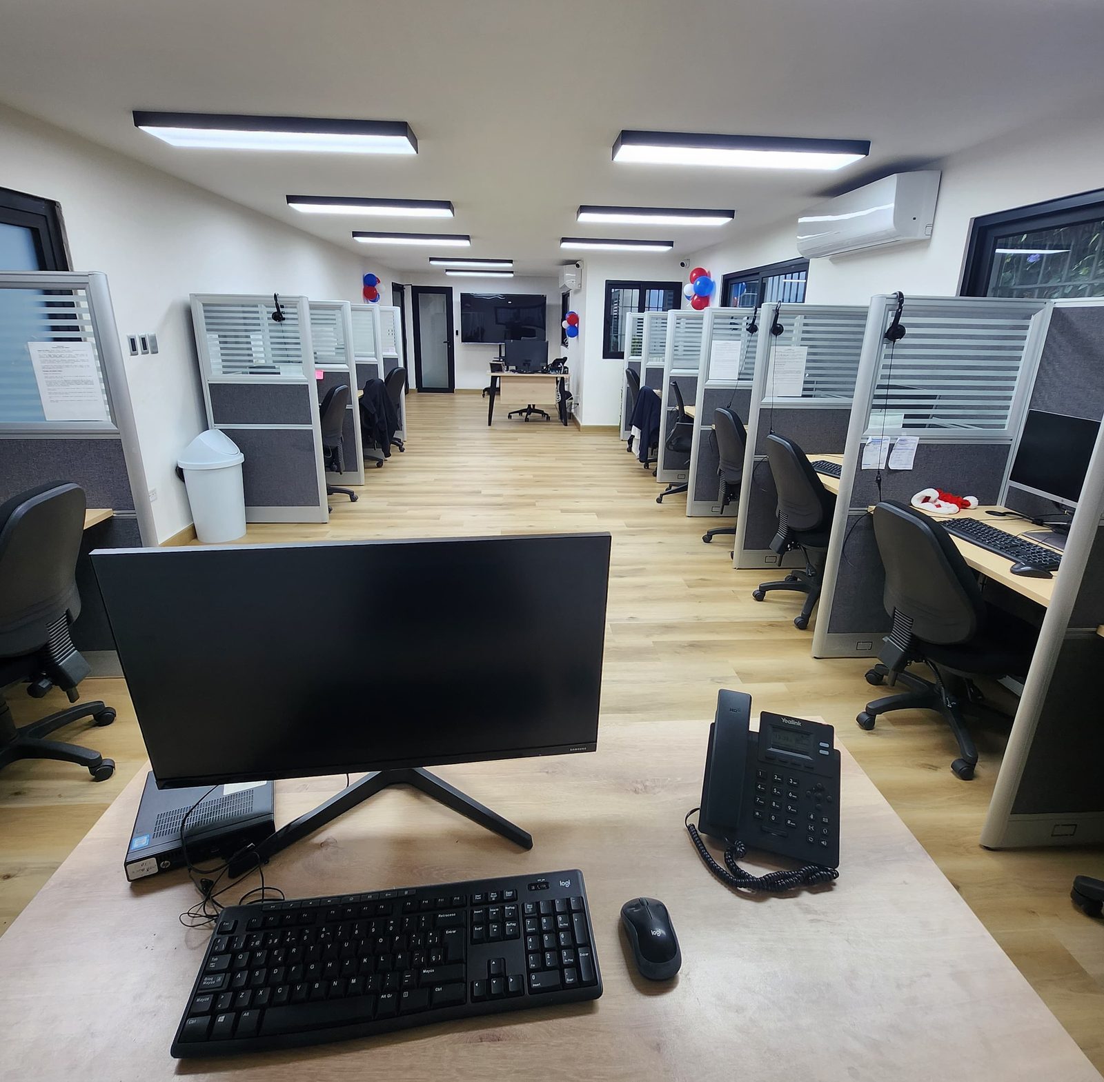 Centro de contacto de la firma