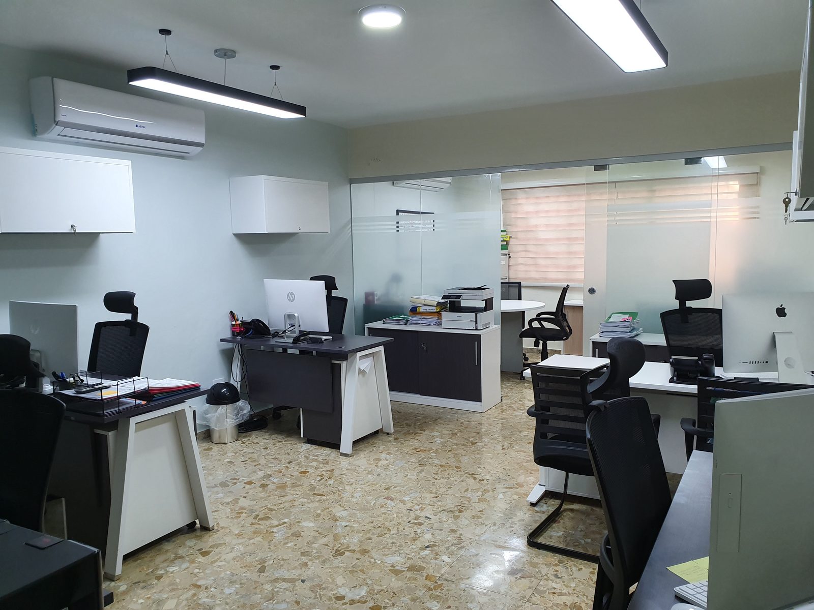 Área de trabajo del departamento legal