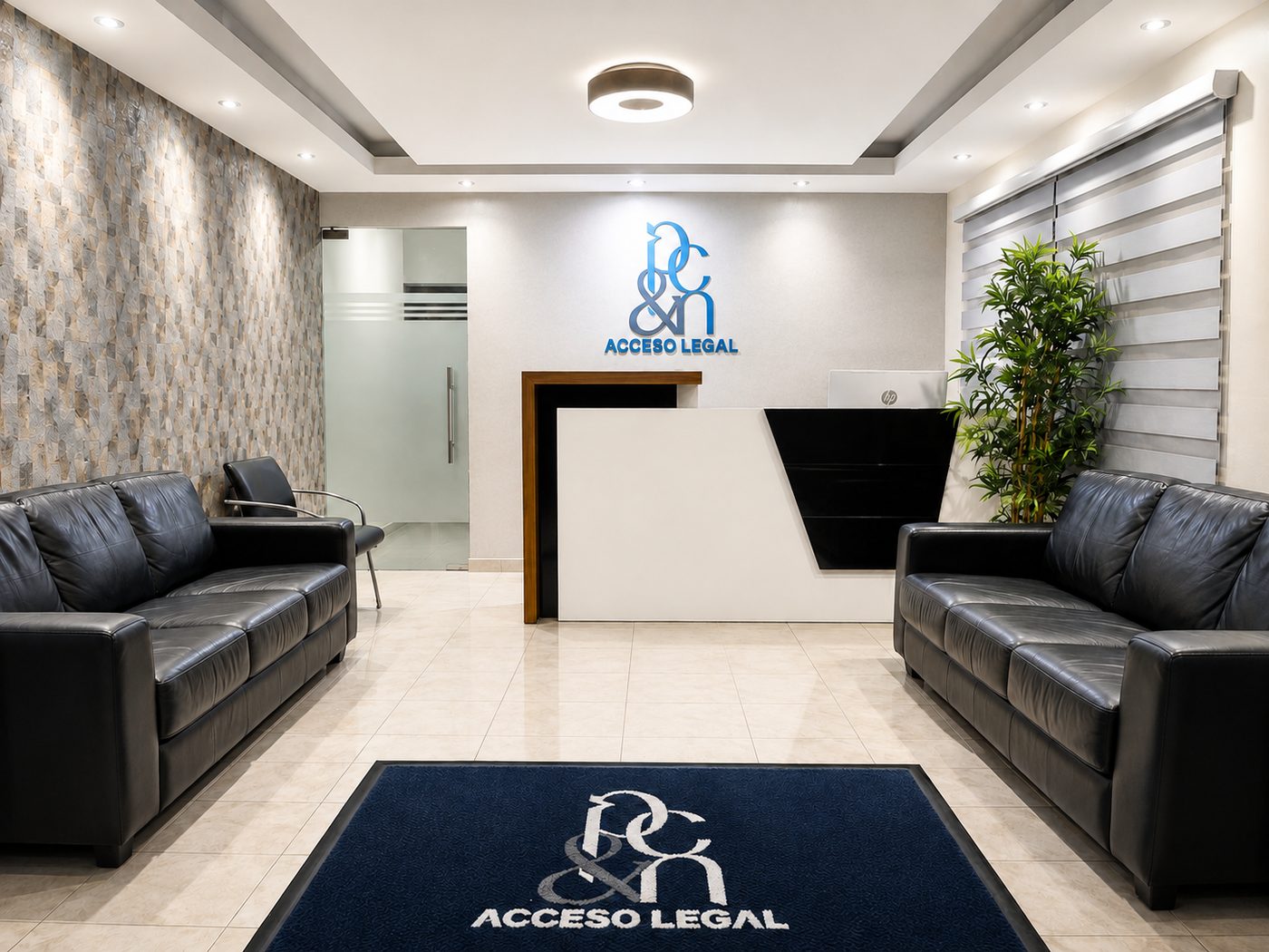 Área de recepción