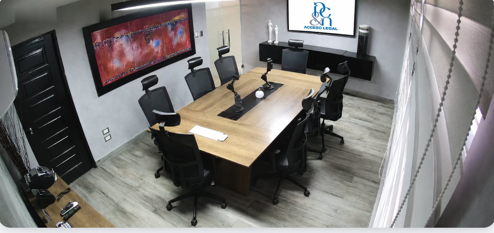 Sala de reuniones de la firma